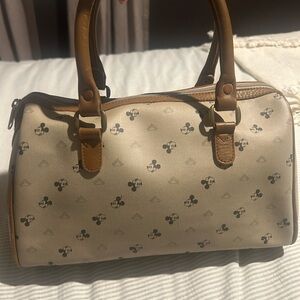 Rare Vintage 90's Disney Mickey Mouse Speedy Boston Bag Collectible Purse